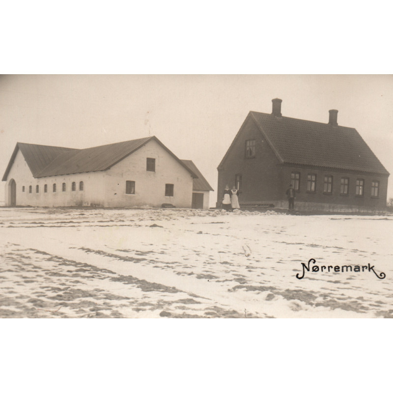 Nørremark. Fotokort, ubrugt