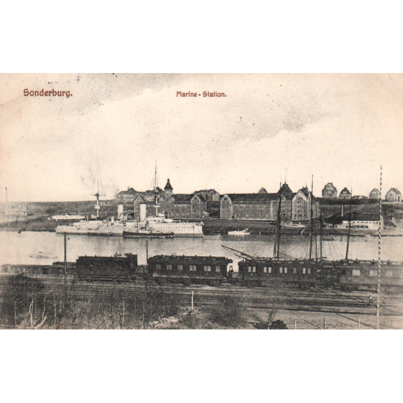 Sønderborg. Marine-station, brugt