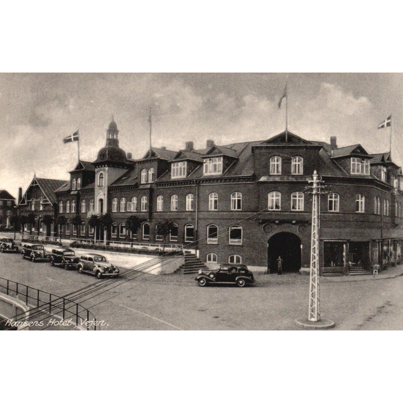Vejen. Hansens Hotel, ubrugt