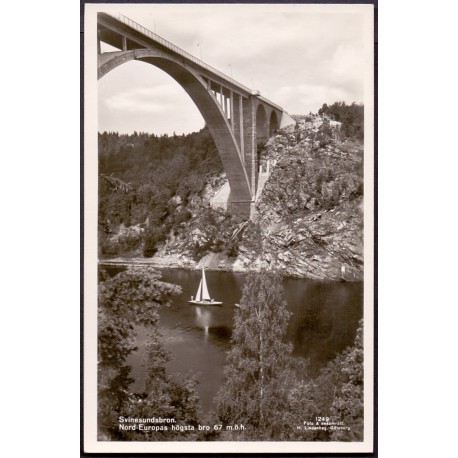 Sverige. Svinesundbron, ubrugt