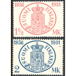 Finland. 1931. Frimærkets dag. AFA nr. 173-74 **      */stemplet (o)
