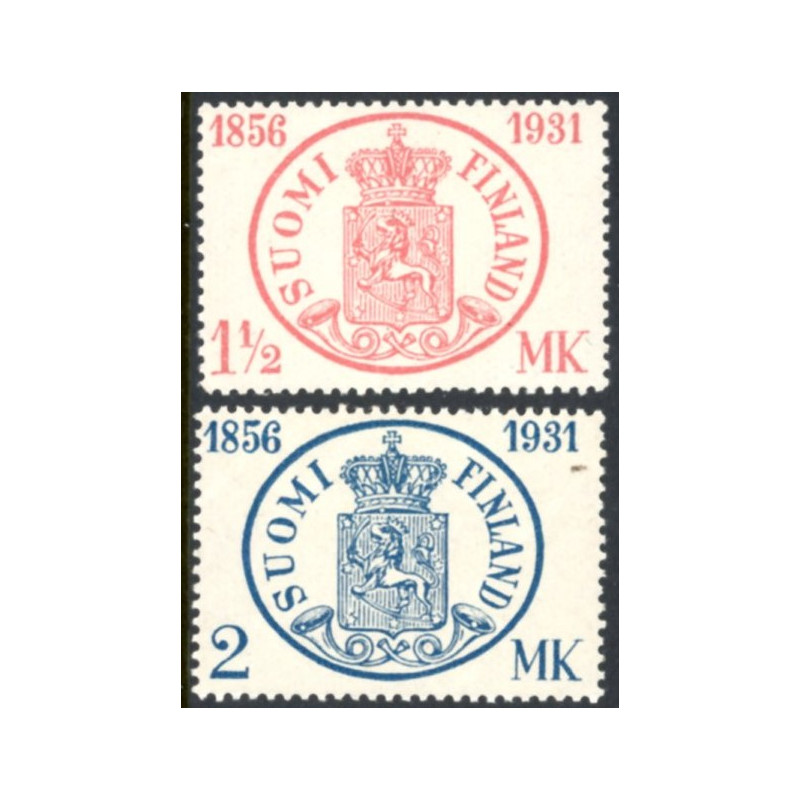 Finland. 1931. Frimærkets dag. AFA nr. 173-74 **      */stemplet (o)