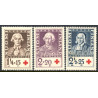 Finland. 1935. Røde Kors. AFA nr. 195-97 **                    */stemplet (o)