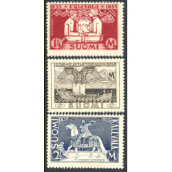 Finland. 1935. Kalevala. AFA nr. 198-200 **                    */stemplet (o)