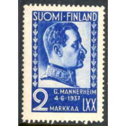 Finland. 1937. Mannerheim. AFA nr. 210 **                  */stemplet (o)