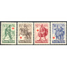 Finland. 1940. Røde Kors. AFA nr. 229-32 **               */stemplet (o)