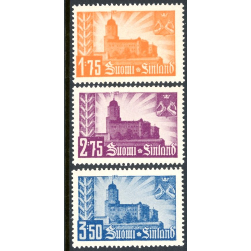 Finland. 1941. Wiborg. AFA nr. 246-48 **             */stemplet (o)