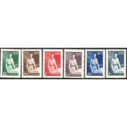 Finland. 1941. Ryti og Mannerheim. AFA nr. 249-60 **             */stemplet (o)