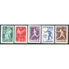 Finland. 1945. Sportsudgave. AFA nr. 297-301 **                      */stemplet (o)