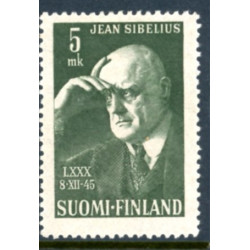 Finland. 1945. Sibelius. AFA nr. 313 **                      */stemplet (o)