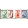 Finland. 1946. Røde Kors. AFA nr. 314-17 **                      */stemplet (o)