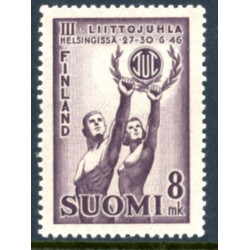 Finland. 1946. Prov. og Arbejderidræt. AFA nr. 320-21 **                     */stemplet (o)