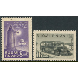 Finland. 1946. Tuberkulose. AFA nr. 322-23 **                     */stemplet (o)