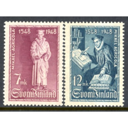 Finland. 1948. Mikael Agricola. AFA nr. 363-64 **              */stemplet (o)