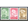 Finland. 1949. Blomster. AFA nr. 372-74 **              */stemplet (o)