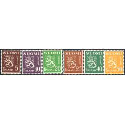 Finland. 1930. Løve AFA nr. 149-160 **         */stemplet (o)