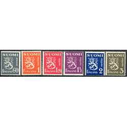 Finland. 1930. Løve AFA nr. 149-160 **         */stemplet (o)