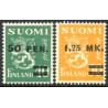 Finland. 1931. Provisorier. AFA nr. 176-77 **      */stemplet (o)