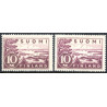 Finland. 1932. Eftergraveret plade. AFA nr. 187-87a  **                    */stemplet (o)