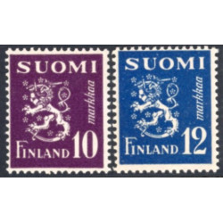 Finland. 1947. Farveændringer. AFA nr. 329-35 **                    */stemplet (o)