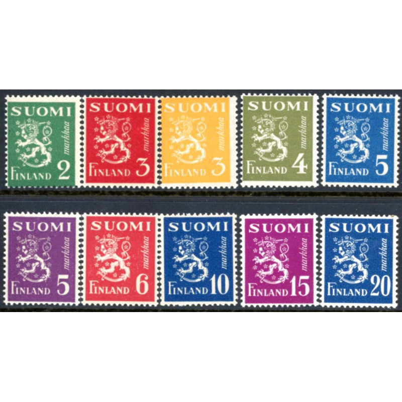 Finland. 1945. Ståhlberg. AFA nr. 302 **                      */stemplet (o)
