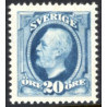 Sverige. 1911. Kong Oscar 20 Øre. AFA nr. 55 **  postfrisk stemplet FDC st,