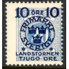 Sverige. 1916. Landestorm II 10+20/20 Øre. AFA nr. 93 ** postfrisk stemplet FDC st,