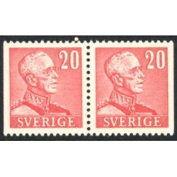 Sverige. 1939-40. Kong Gustav V, 20 Øre. AFA nr. 282Cv/Vh **   postfrisk stemplet FDC st,