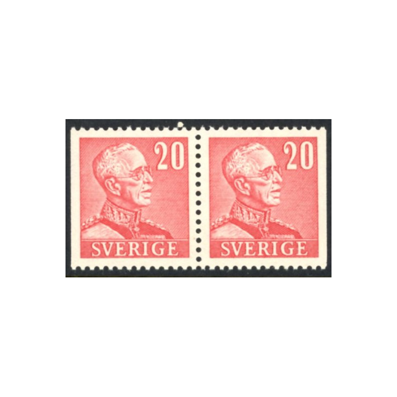 Sverige. 1939-40. Kong Gustav V, 20 Øre. AFA nr. 282Cv/Vh **   postfrisk stemplet FDC st,