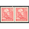 Sverige. 1939-40. Kong Gustav V, 20 Øre. AFA nr. 282Cv/Vh **   postfrisk stemplet FDC st,