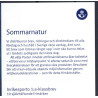 Sverige 2009. Sommernatur. AFA nr. 2645-48, postfrisk stemplet  hæfte FDC parstykkke