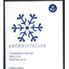Sverige 2010. Snekrystaller. AFA nr. 2731-35 postfrisk  stemplet  hæfte FDC parstykkke