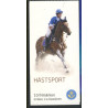 Sverige 2011. Hestesport.  AFA nr. 2782-86 postfrisk stemplet  hæfte FDC parstykkke