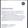 Sverige 2009. Sommernatur. AFA nr. 2644-48, postfrisk stemplet  hæfte FDC parstykkke