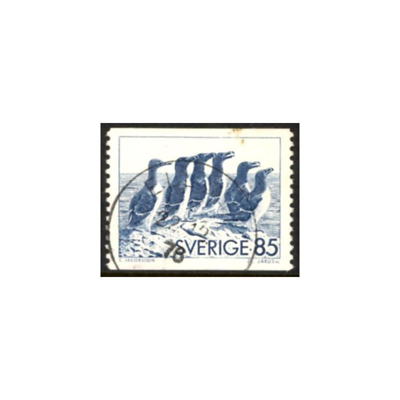 Sverige. 1976. Alkefugle, 85 Øre. AFA nr. 946 **  postfrisk stemplet FDC st,