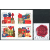 Sverige 2009. Julefrimærker. AFA nr. 2670-74, postfrisk  stemplet  hæfte FDC parstykkke