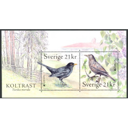 Sverige 2019. Nationalfugl. miniark. AFA nr. 3261 **                , stemplet FDC, (o)