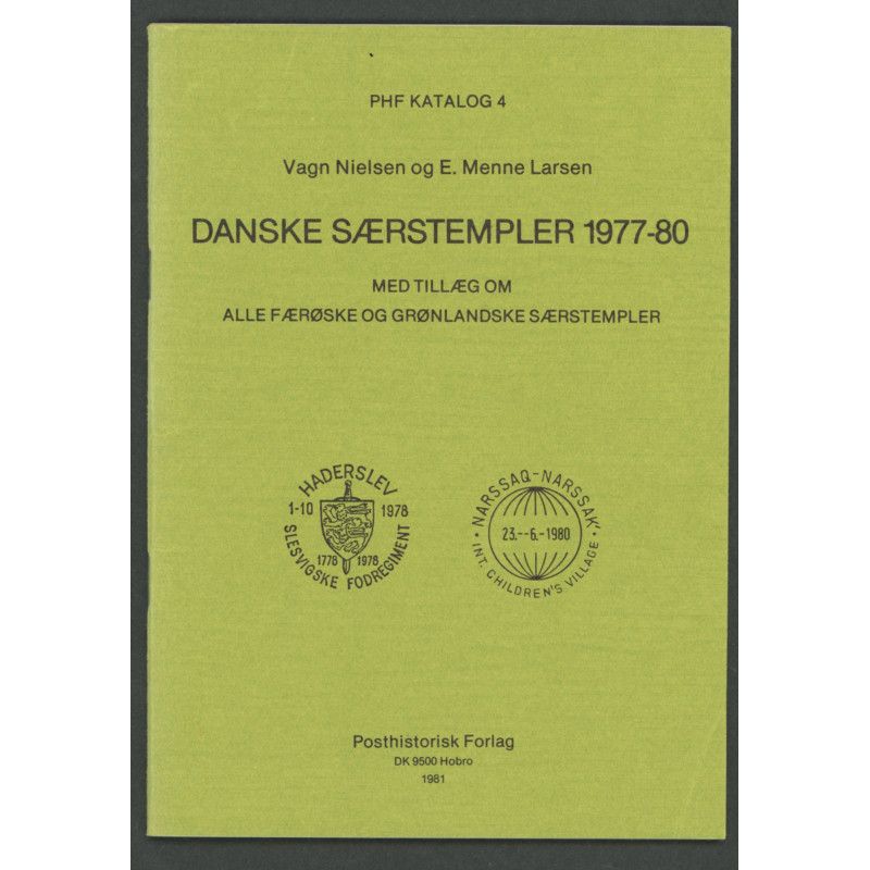 DANSKE SÆRSTEMPLER 1977-80 , Vagn Nielsen & E. Menne Larsen