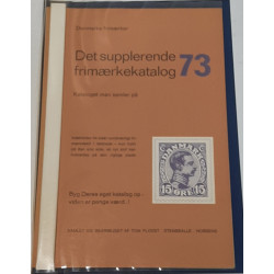 Det supplerende frimærkekatalog 1973