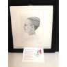 Dronningen Margrethe II´Gravure 362/500