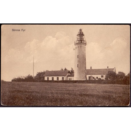4673. Stevns Fyr, (Johs, Andersen) ubrugt