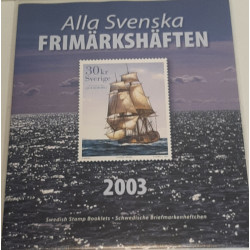 Sverige/Sweden. ** HÆFTER/BOOKLETS 2003
