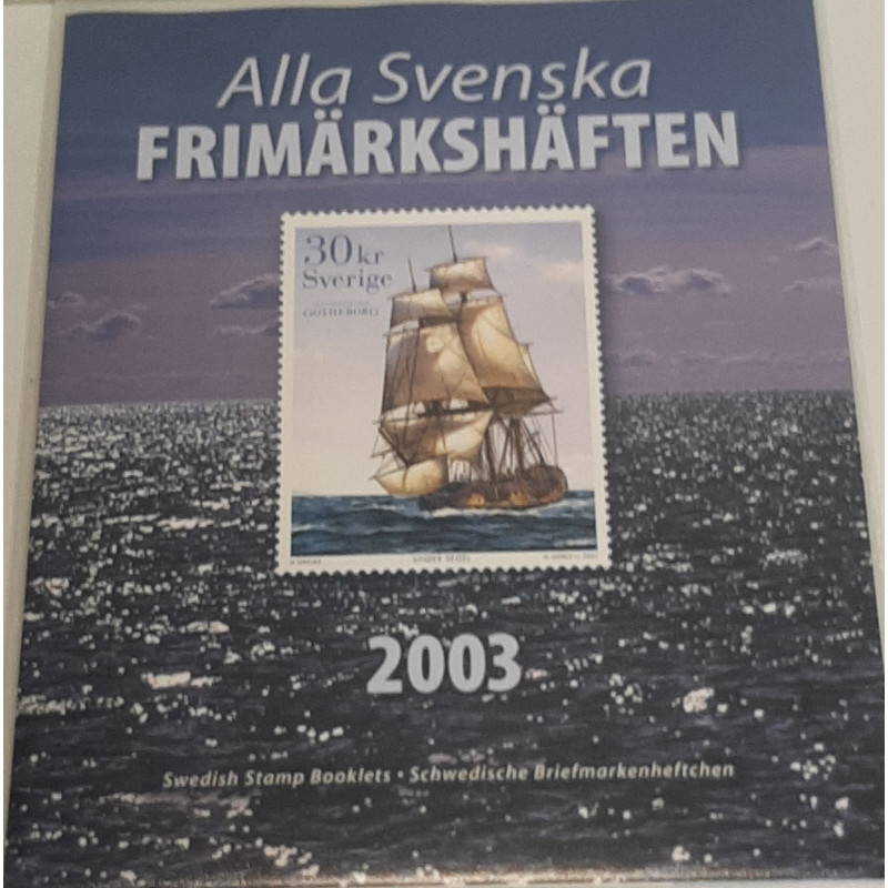 Sverige/Sweden. ** HÆFTER/BOOKLETS 2003