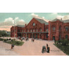 Fredericia. Banegaarden, brugt, med julemærke 1907