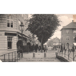 Vejle. Håndværkerforeningen, posthus m.m. brugt