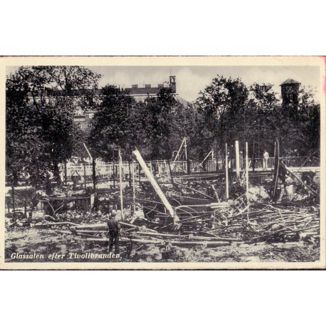 1630. Tivoli efter branden, (J. Chr Olsen), ubrugt