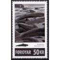 Færøerne 2010. 50,00 Kr. Grindehval. AFA nr. 692 postfrisk stemplet