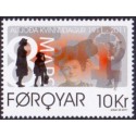 Færøerne 2011. 10,00 Kr. Den Internationale kvindedag. AFA nr. 708 postfrisk stemplet