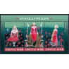 Færøerne 2011. 3x10,00 Kr. Annika i Dimun, miniark. AFA nr. 716 postfrisk stemplet