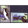 Færøerne 2012. 13,00-21,00 Kr. Dyr fra Landnamstiden. AFA nr. 740-41 Postfrisk stemplet